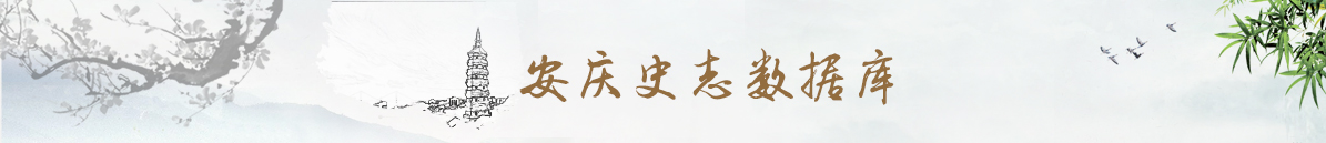 安慶史志數據庫